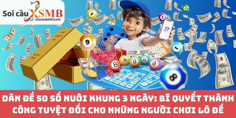 Dàn Đề 50 Số Nuôi Khung 3 Ngày: Bí Quyết Thành Công Tuyệt Đối Cho Những Người Chơi Lô Đề