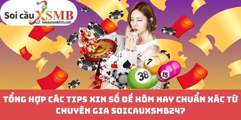 Tổng hợp các tips xin số đề hôm nay chuẩn xác từ chuyên gia Soicauxsmb247